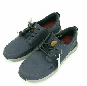 REEF Rover Low Canvas New Blue Sneakers sz 9 NWT
